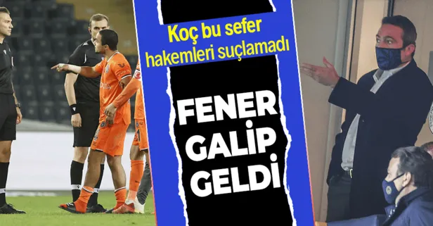 Fenerbahçe Başkanı Ali Koç, galibiyet sonrası hakemleri eleştirmedi: Bileğimizin hakkıyla kazandık