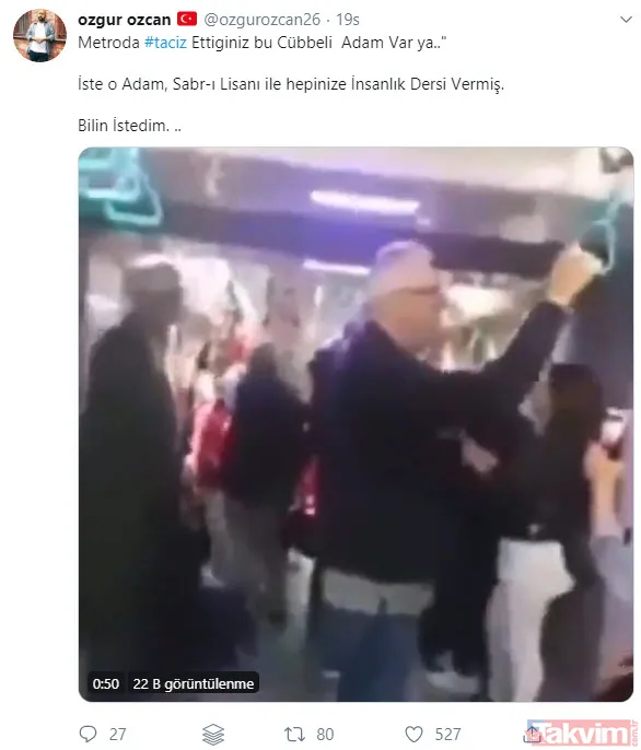 29 Ekim'de metroda yaşanan utanç görüntüsüne tepki yağıyor! Kim olduğu ortaya çıktı - 11