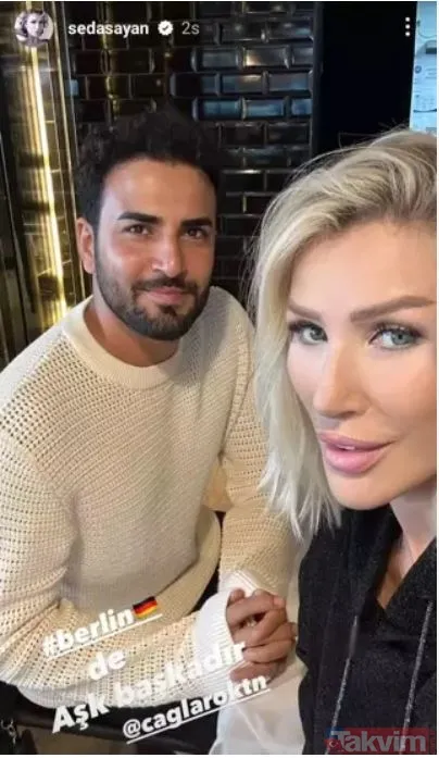 Seda Sayan Berlin’de aşka geldi! Çağlar Ökten ile romantik pozunu gören bir daha baktı! - 7