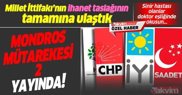 CHP, HDP, İYİ Parti, ve Saadet Partisi'nin Anayasa taslağının tamamına ulaşıldı - 1