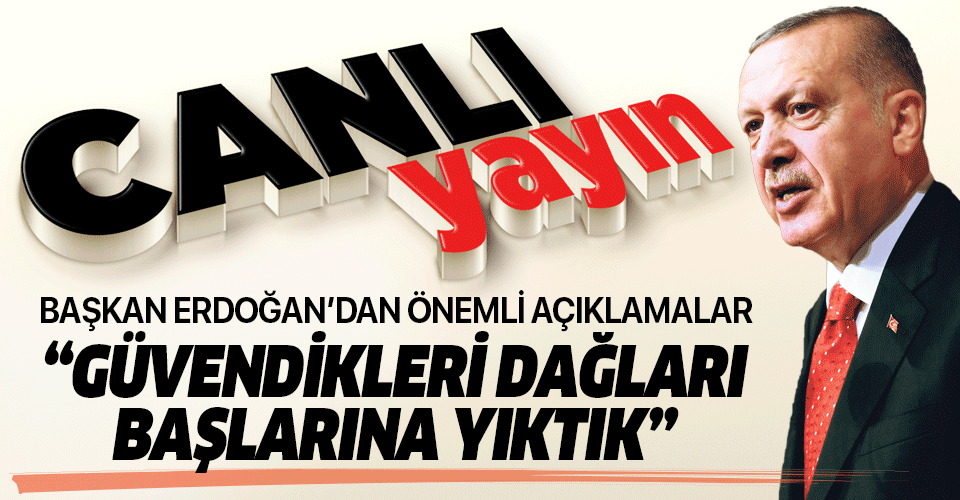 Başkan Erdoğan, AK Parti Grup Toplantısı'nda önemli açıklamalarda bulunuyor