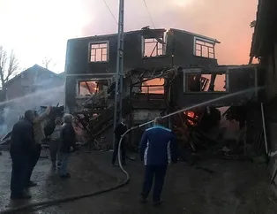 Kastamonu’da mahalleliyi korkutan yangın!