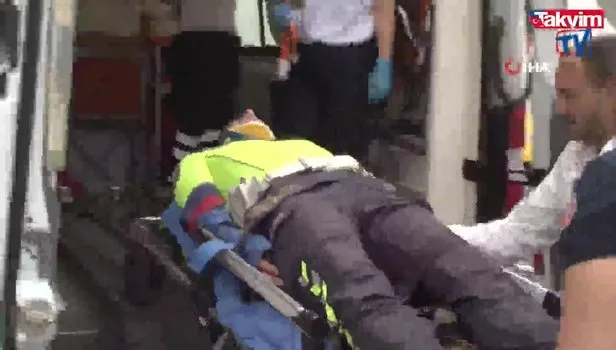 Şişli’de dur ihtarına uymayan şüpheli, araçla polise çarpıp kaçtı