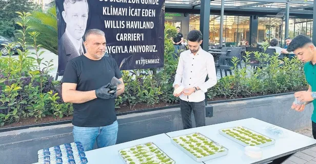 Klimanın mucidi! Willis Haviland Carrier için lokmalar dağıtıldı!