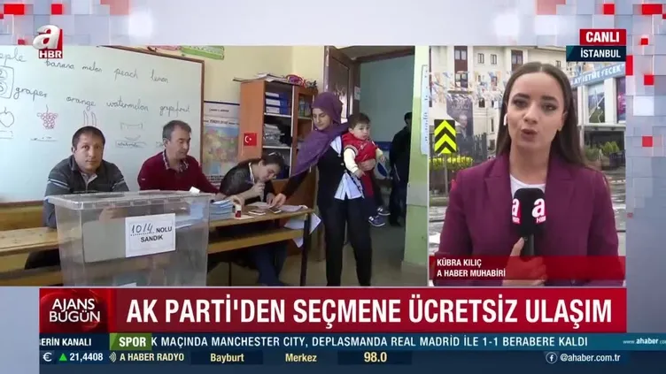 AK Parti’den seçmene ücretsiz ulaşım!