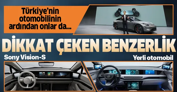 Sony elektrikli otomobilini tanıttı! Türkiye'nin otomobiliyle dikkat çeken benzerlik