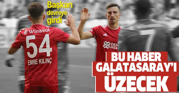 Galatasaray'a Mert Hakan Yandaş ve Emre Kılınç'tan kötü haber! Başkan devreye girdi