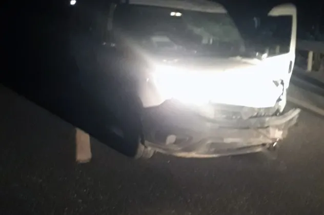 Kaza yapan sürücü aracını terkedip kaçtı