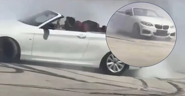 Burdur’da düğün konvoyunda drift terörü! Magandaya ceza yağdı
