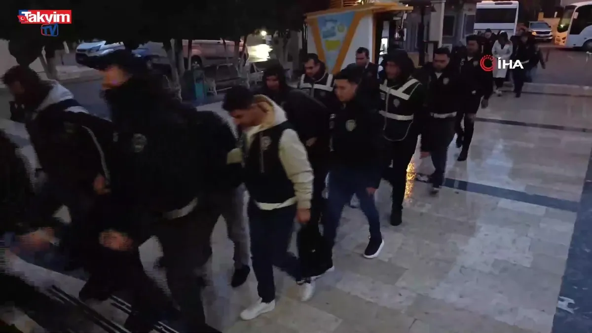 Şanlıurfa'da dev fuhuş operasyonu: 31 gözaltı