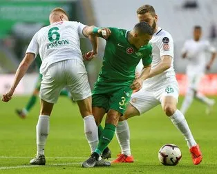 Konya’da gol sesi çıkmadı