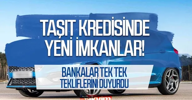 En cazip teklifler mercek altına alındı! Taşıt kredisinde muhteşem olanak! 48 ay vade ile en az...