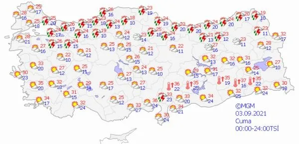 Son dakika: Meteoroloji'den sağanak uyarısı! İstanbul'a da yağmur geliyor | HAVA DURUMU-9