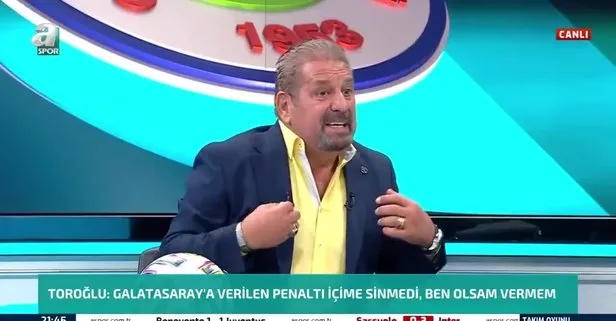 Çaykur Rizespor - Galatasaray maçındaki penaltı ile ilgili Erman Toroğlu’ndan flaş yorum: Hakem gördü ama...