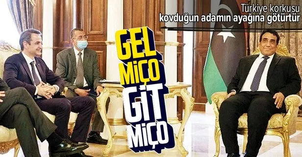 Miçotakis'i küçük düşüren görüşme
