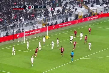 İZLE | Beşiktaş 3-0 Eyüpspor ⚽ (GOL: Cenk Tosun)