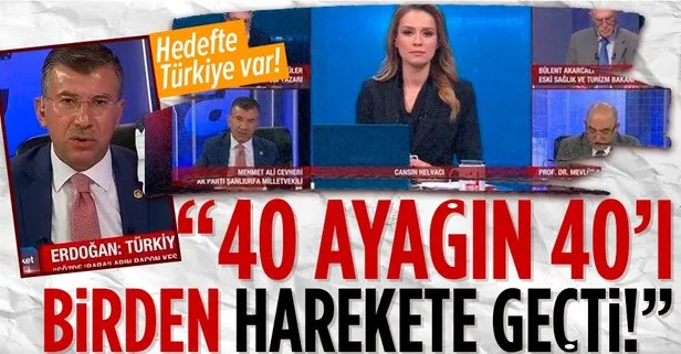 AK Partili Cevheri ve MHP’li Karakaya’dan A Haber’de önemli açıklamalar: Hedef Türkiye; 40 ayağın 40’ı birden harekete geçti