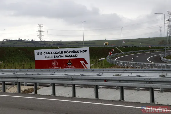 SON DAKİKA: 1915 Çanakkale Köprüsü'nde geri sayım! Açılışına günler kaldı - 15