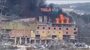 🔥 Beykoz yangın haberi: 🚒 Örnekköy’de fabrika yangını! 👩‍🚒