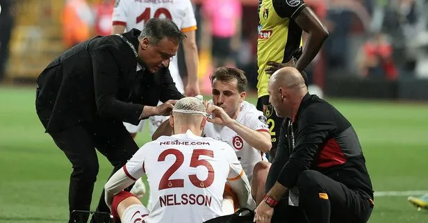 Galatasaray’da Nelsson’a 15 dikiş!