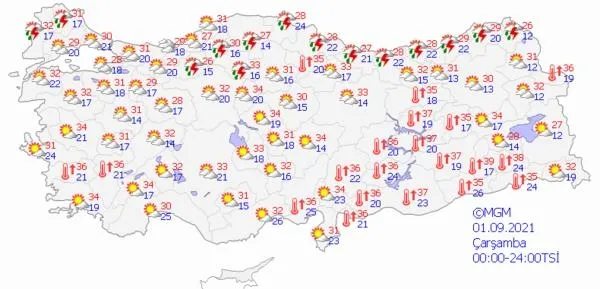 Son dakika: Meteoroloji'den sağanak uyarısı! İstanbul'a da yağmur geliyor | HAVA DURUMU-7