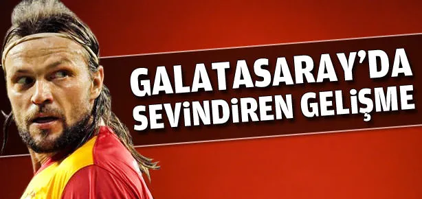 Galatasaray’da sevindiren gelişme
