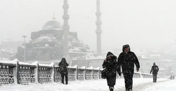 İstanbul'da kar için tarih verildi: Ne zaman yağacak? HAVA DURUMU | Meteoroloji haritayı güncelledi