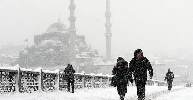 İstanbul’da kar için tarih verildi: Ne zaman yağacak? HAVA DURUMU | Meteoroloji haritayı güncelledi