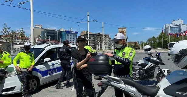 Son dakika: Taksim'de ceza kesilen şahıstan pişkin sözler: “Bana ceza işlemez ama siz yine de cezanızı yazın”