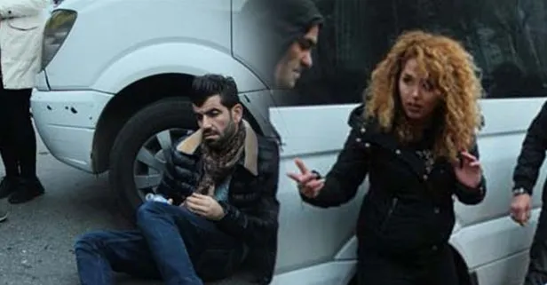 Taksim’de kontrolünü kaybeden sürücü minibüse ve vatandaşlara çarptı