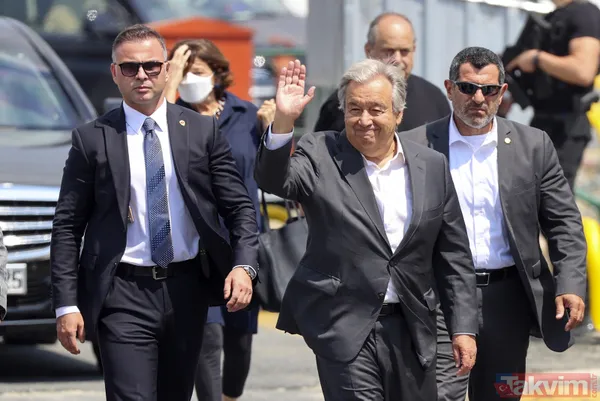 BM Genel Sekreteri Antonio Guterres, Zeyport'ta denetimlerde bulundu - 1