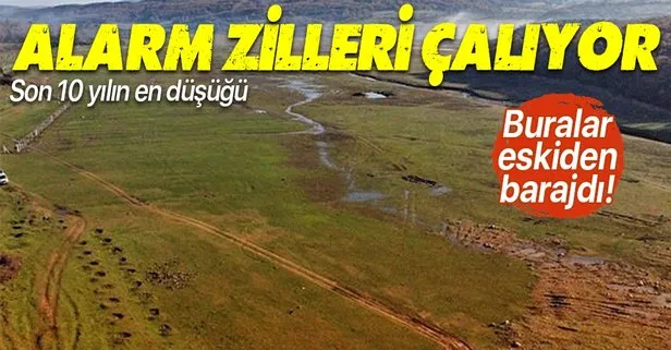 İstanbul Ömerli barajı alarm veriyor! Son 10 yılın en düşüğü