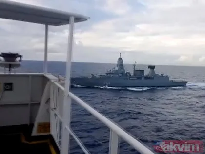 Doğu Akdeniz’de Türk gemisine küstah hareket! Emri veren bakın kim çıktı!