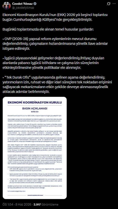 1780918471366.png Ekonomi Yönetimi Külliye'de toplandı: Reform adımları hızlandırılacak-3