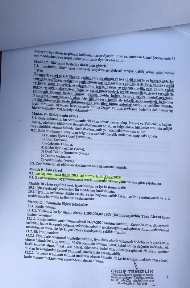 İsraftan dem vuran Ekrem İmamoğlu'nun araç kiralama maliyeti dudak uçuklattı! İşte İSKİ için araç kiralama sözleşmesi-3