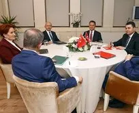 6+1’lik masada kılıçlar çekildi! HDP, CHP ve İP...