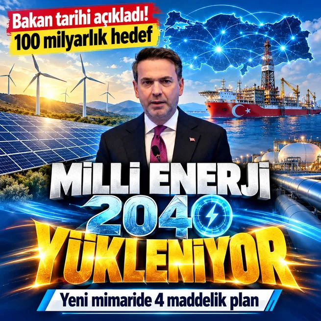 Milli Enerji 2040 vizyonu 5 Kasımda açıklanacak! Bakan Bayraktar tarihi verdi: 100 milyar dolarlık yatırım