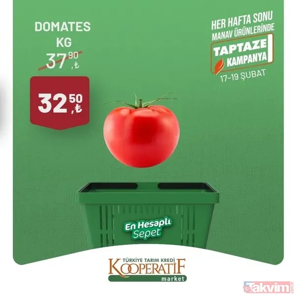 Tarım Kredi KATALOĞU 19-23 Şubat 2024 FİYAT LİSTESİ! Kooperatif market 32 üründe fiyatları indirdi! 2 katlı 6'lı kağıt havlu 54.90 TL... - 13