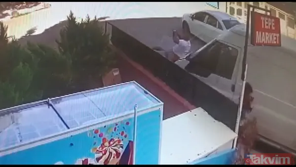 Eşini taciz ettiğini iddia eden kişiye minibüsle çarpıp metrelerce sürükledi - 3