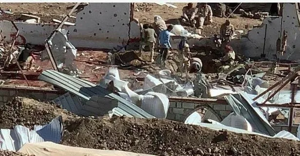 Yemen'de askeri kampa hava saldırısı: 87 ölü