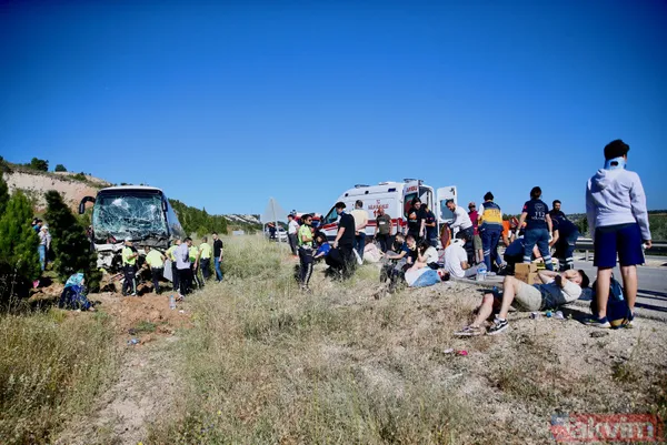 Eskişehir'de can pazarı! Yolcu otobüsü yoldan çıktı - 4