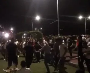 İzmir'de Kordon'daki korona halayına 25 bin lira ceza kesildi!