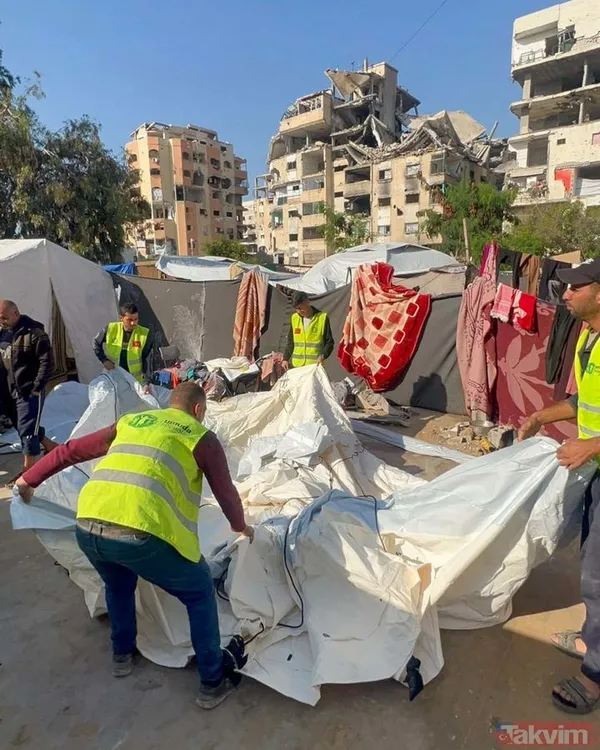 Gazze'de kışın ortasında bir umut ışığı! Gamze Özçelik’ten yürek ısıtan hamle - 3