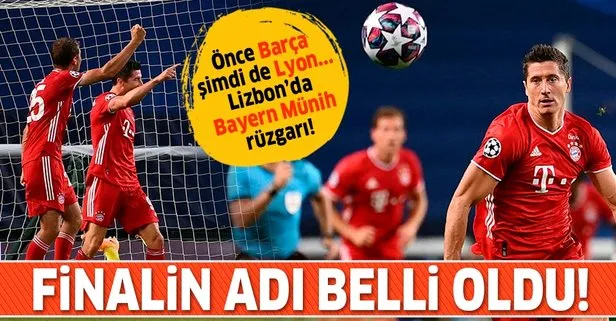 UEFA Şampiyonlar Ligi’nde finalin adı belli oldu! Lizbon’da Bayern Münih rüzgarı....