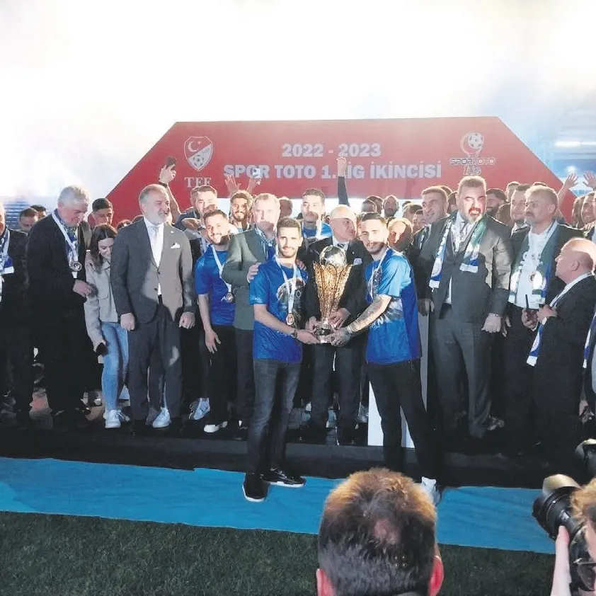 Çaykur Rizespor kupasına kavuştu