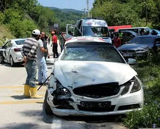 Bolu’da zincirleme kaza: 6 yaralı!