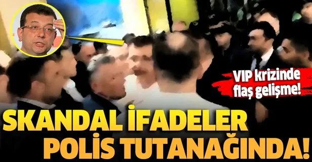 Ekrem İmamoğlu’nun karıştığı ’VIP krizi’nde flaş gelişme: Vali Yavuz’a hakaret içeren ifadeler polis tutanağında