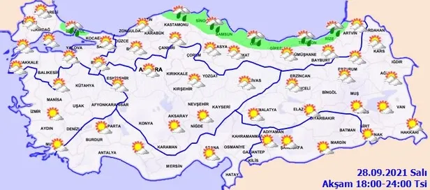 HAVA DURUMU | Meteoroloji İstanbul için saat verdi: Sağanak geliyor!-6