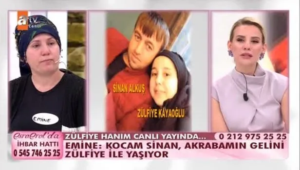 Kocam Sinan, akrabamın gelini Zülfiye ile yaşıyor