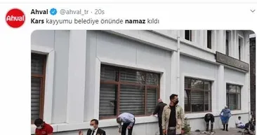 Türker Öksüz’ün vatandaşlarla kıldığı Cuma namazını hedef almışlardı! CHP, İYİ Parti ve Deva Partilileri utandıracak görüntüler